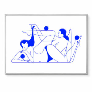 Gaïa d'Olivier Junière - sérigraphie Paris - Atelier Fwells