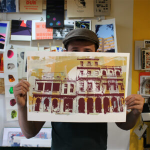 Hôtel Cuba - de Romain BERNARD - Atelier Fwells - Sérigraphie