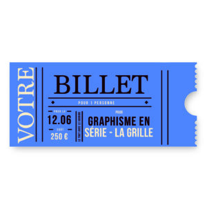 Billet - Graphisme en série - "Expérimenter la grille" le 12 juin