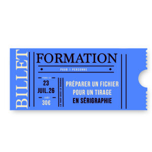 Formation pour préparer son fichier pour la sérigraphie - avec l'Atelier Fwells à Paris