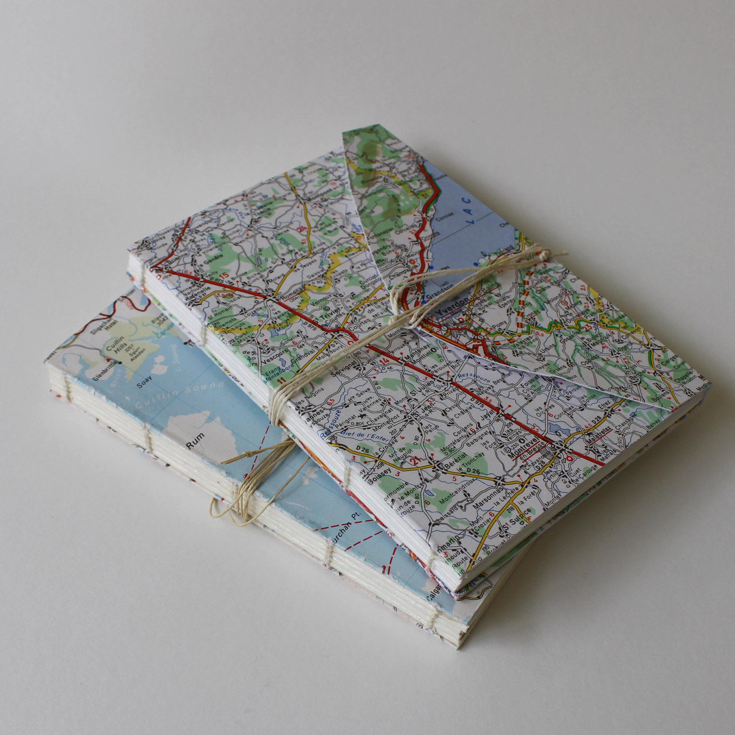 Couture copte - Reliure - Carnet de voyage à confectionner à l'Atelier Fwells - atelier de l'été